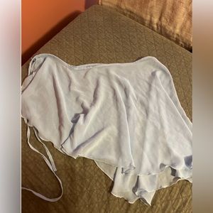 Blue Wrapskirt